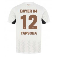 Bayer Leverkusen Edmond Tapsoba #12 Auswärtstrikot 2024-25 Kurzarm